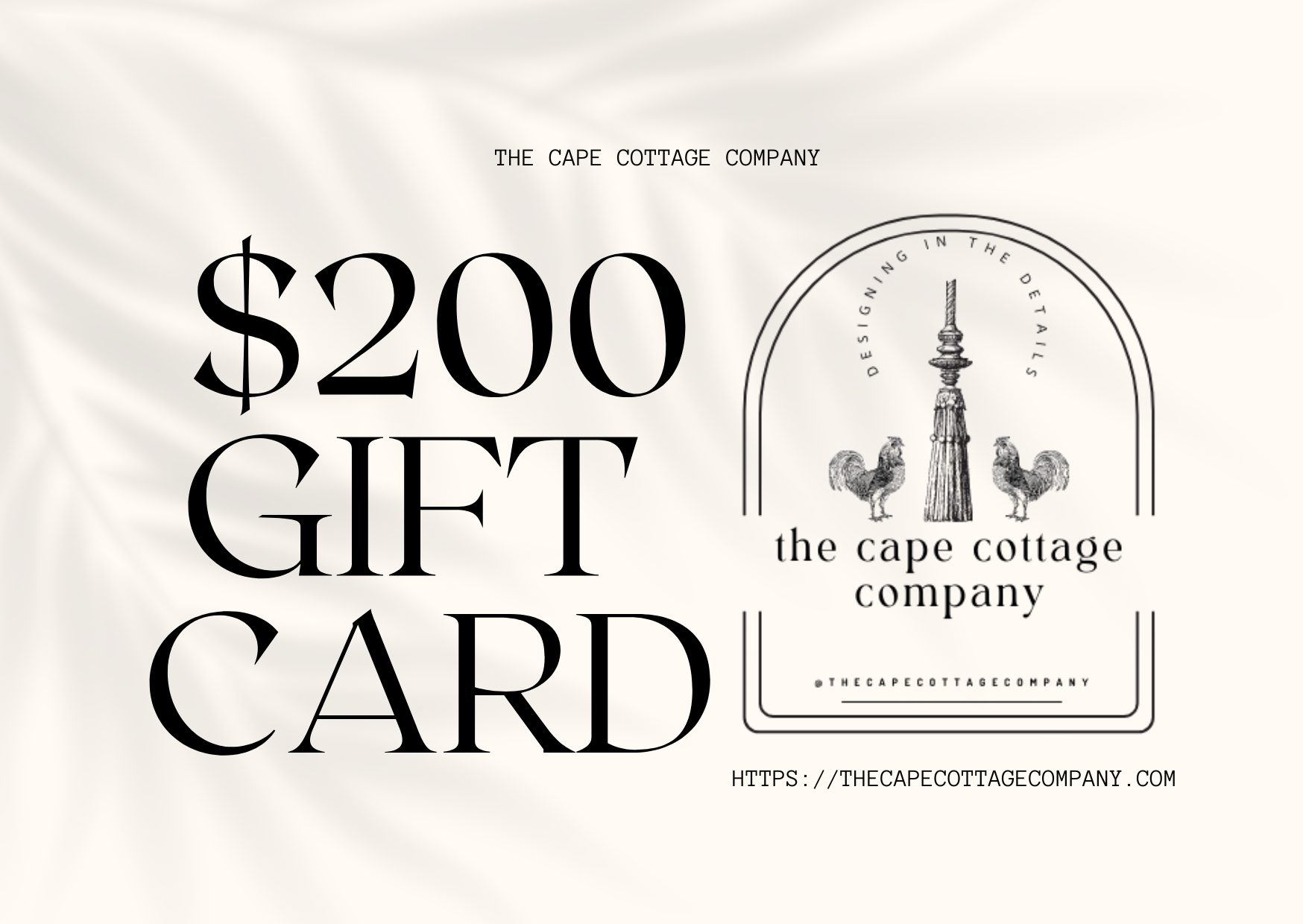 $200 Gift Card